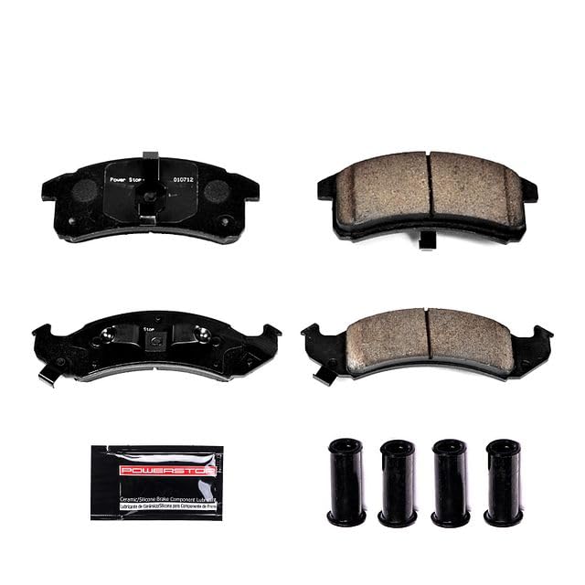 Power Stop Z23-623 Z23 Evolution Sport Carbon Fiber Infused Ceramic Brake Pads with Hardware Front