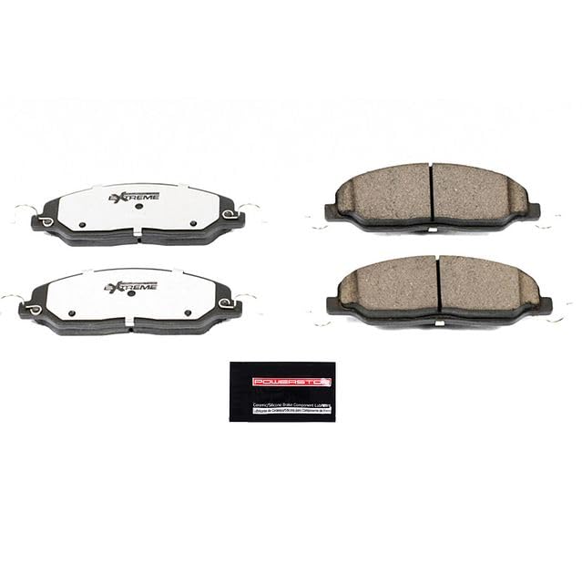 Power Stop Z26-1081 Brake Pad Extreme Performance For Ford Mustang 2005-2010 [Model Specific] New Formulation