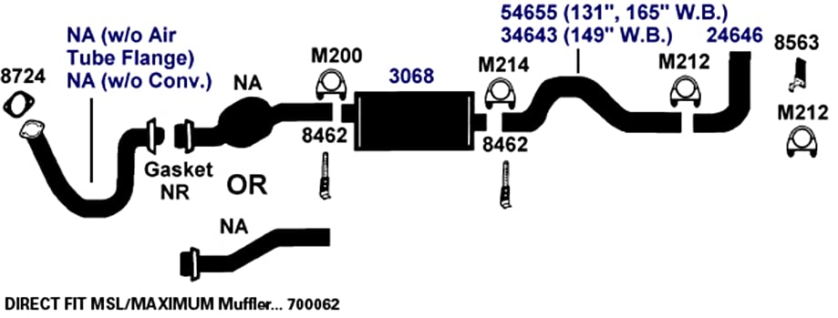 Exhaust AP Products Muffler 3068