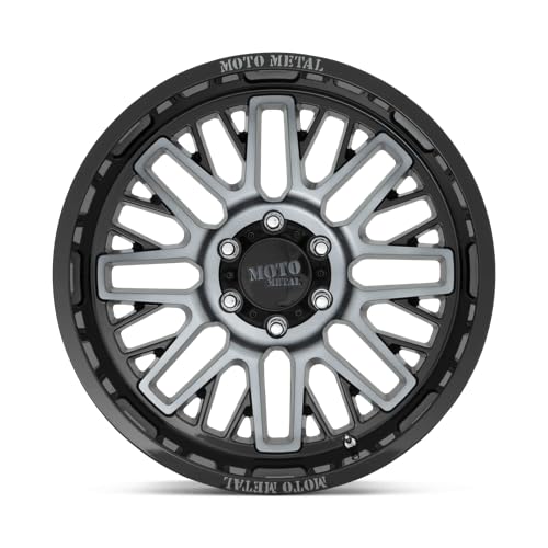 Moto Metal 20X10 MO802 G-BLK MCH GTCC -18MM 5X5.5 - MO80221085418N