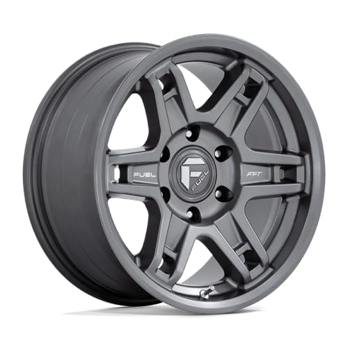 D838 FUEL OFF-ROAD SLAYER 17X8.5, 5X5.0, 4.16, 15mm MATTE GUNMETAL - D83817857542