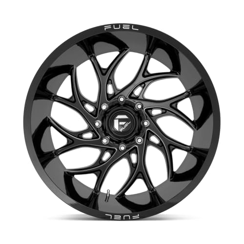 1PC Fuel D741 22X8.25 8X200 GL-BLK-MIL -227MM - D74122829245