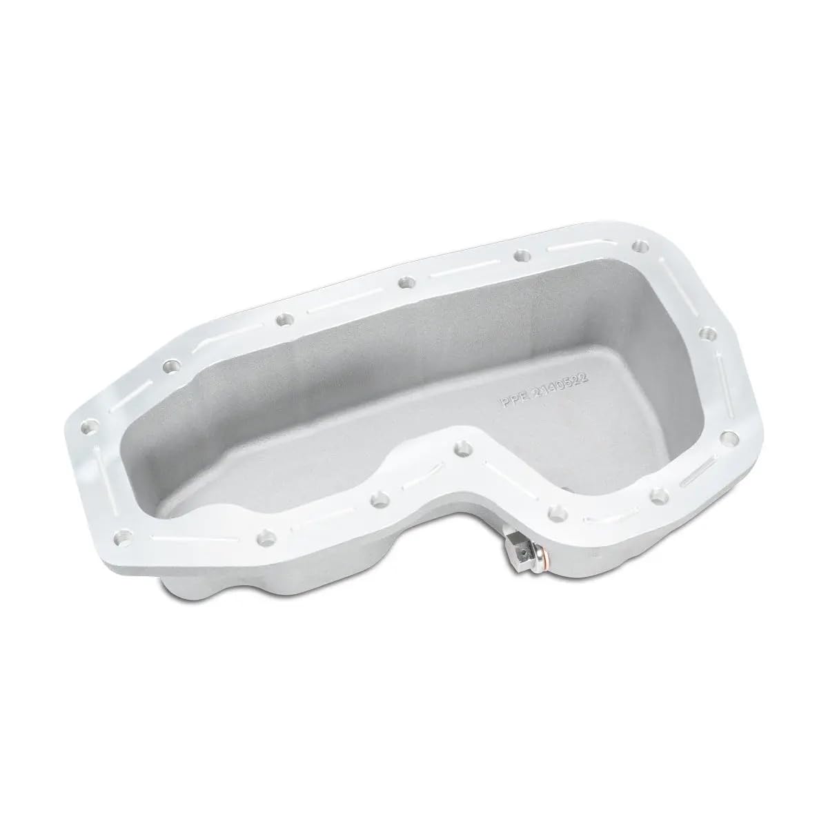 Heavy Duty PPE Cast Aluminum Oil Pan (Raw) 214052200 Compatible for 2011+ Dodge Durango 3.6L or 2011+ Jeep Grand Cherokee 3.6L