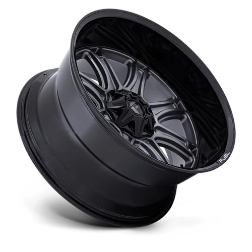 1PC Fuel D853 20X10 5X5.0/135 M-GNMTL BLK-LP -18MM - FC853AB20104318N