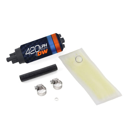 420lph Deatschwerks in-tank fuel pump w/ 9-0846 install kit (9-421-0846)