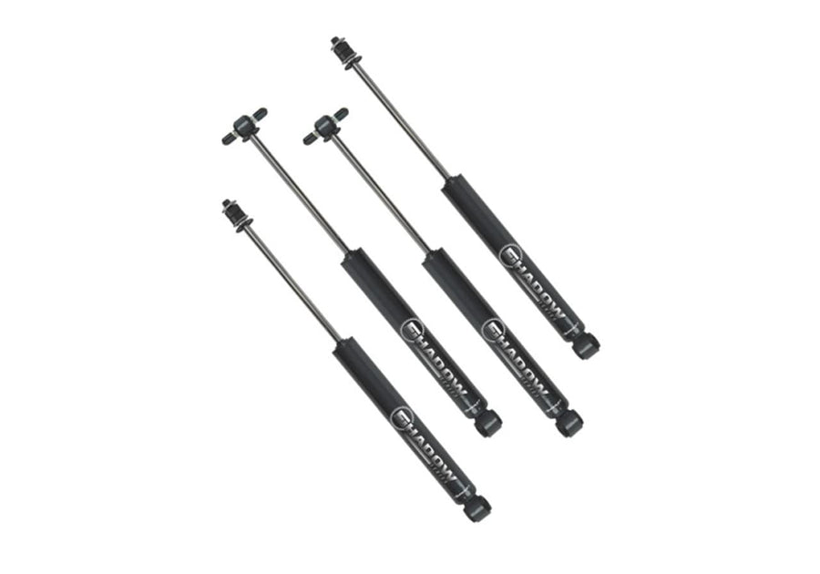 RealTruck Lift Kit SUPERLIFT SUSPENSION Shock Box for Jeep Wrangler JK | Front & Rear Shadow Series Shocks | 84047 | Fits 2007-2018 Jeep Wrangler JK - 2 Door or 4 Door with 2.5-4" Lift