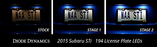 2015-2019 Subaru WRX Diode Dynamics Interior Light Kit Stage 1 Red