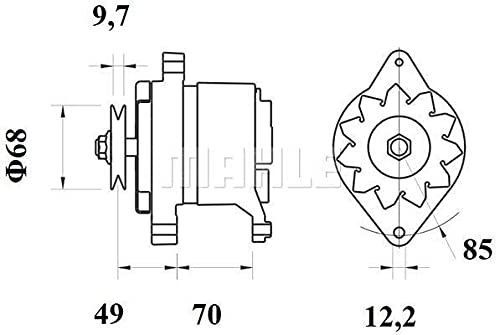 Eorig Grinding 156 Alternator