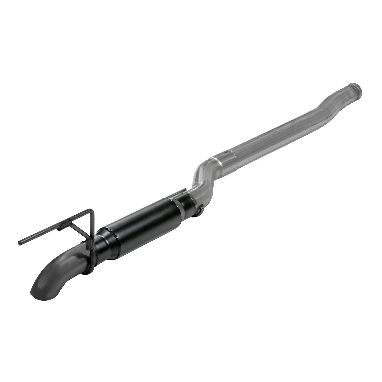 Outlaw Extreme Flowmaster 817958 Cat-Back Exhaust Kit 3 Inch 409 Stainless Steel Black Single Dump Style Turndown Compatible with 2020-2024 Jeep Gladiator JT 3.6L V6