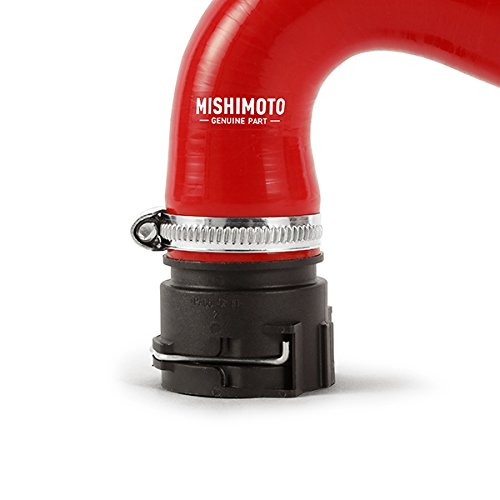 Mishimoto Silicone Radiator Hose Kit MMHOSE-500T-12RD Fits Fiat 500 Abarth 2012+ Red