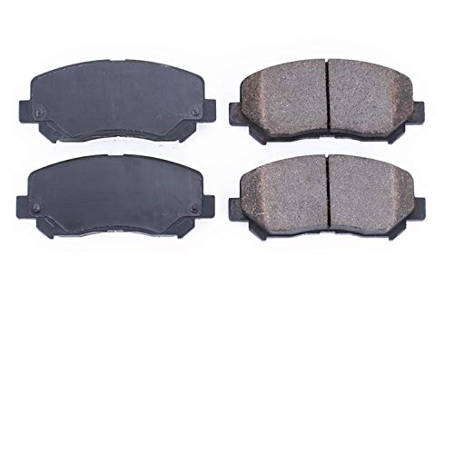 Power Stop Z16 Evolution 16-1640A Front Ceramic Brake Pads For 2015-2017 Chrysler 200 [Models with 13" Front Rotors] | 2014-2022 Jeep Cherokee [Models with Single Piston Front Caliper Only]