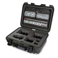 Waterproof Nanuk 920 Hard Case with Lid Organizer for Sony a7R Size Camera - Olive