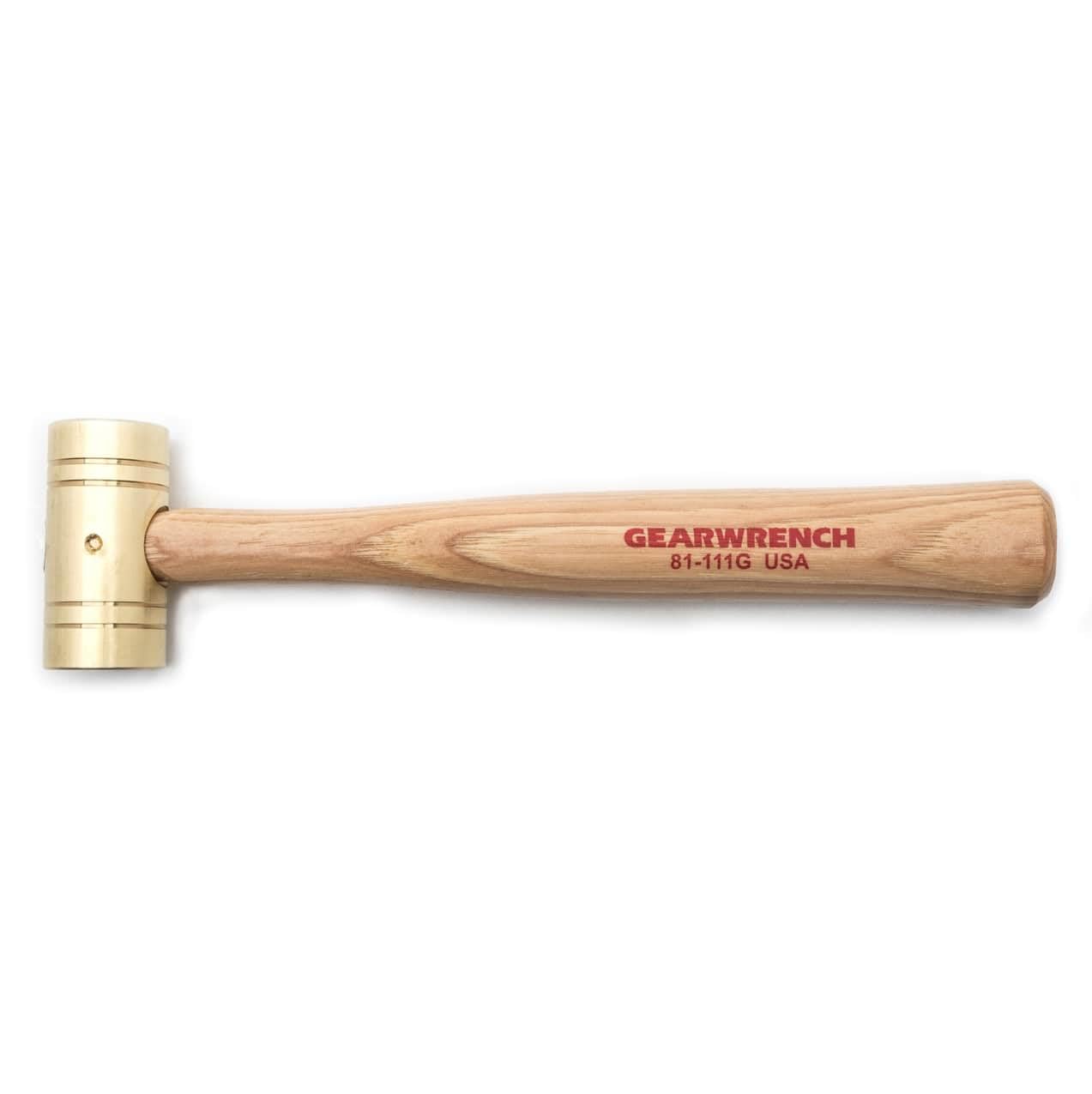 Brass Hammer GEARWRENCH with Hickory Handle | 1 lb. | 81-111G