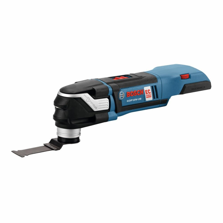 BOSCH 18V GOP18V-28N EC Brushless Oscillating Multi-Tool - Versatile, Compact Design with Enhanced Power With StarlockPlus For Quick-Change Technology (Bare Tool)
