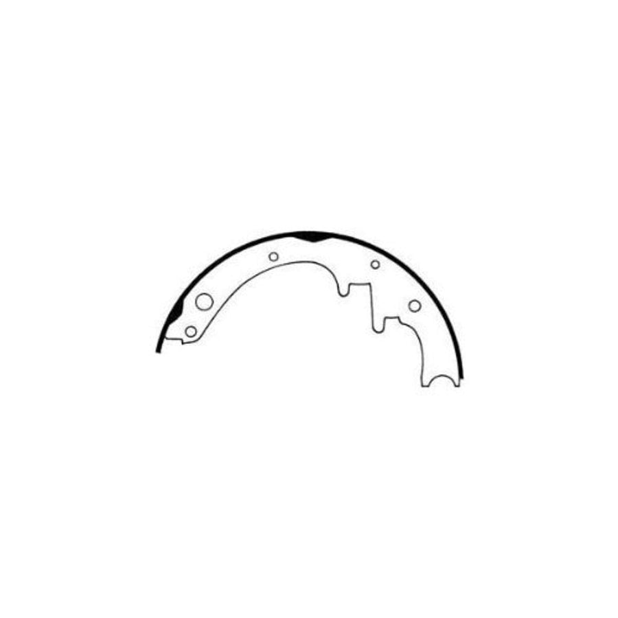 Omix-Ada 16726.05 | Omix | Drum Brake Shoe Kit | OE Reference: 8130301 | Fits 1978-1989 Jeep CJ