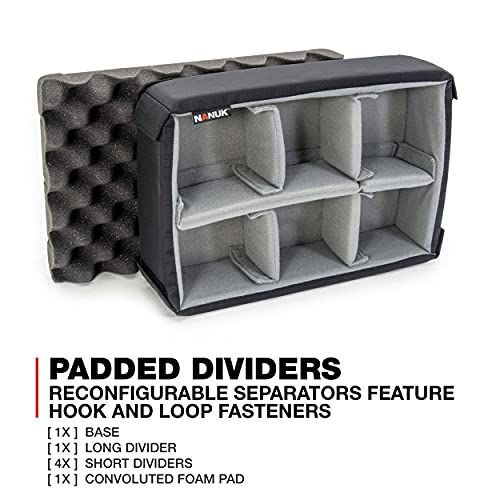 Waterproof Nanuk Hard Case with Padded Dividers - Blue (915-2008)