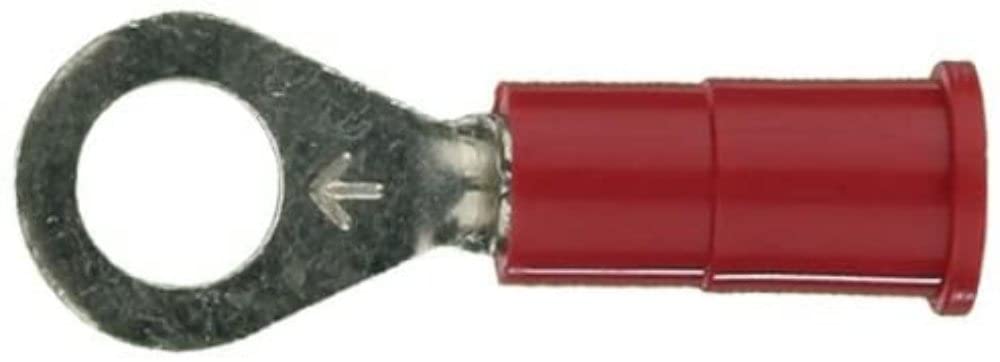 Ring Terminal Install Bay Vinyl 22/18 Gauge #10 - 100 Bag