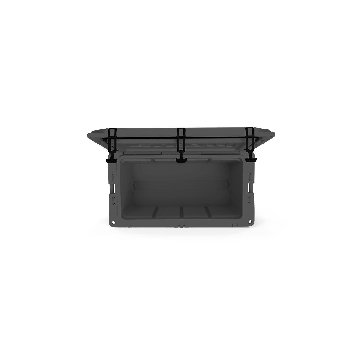 75 Cooler Grizzly | 75 qt Ice Chest Durable Rotomolded Insulated | Made in USA | Warranty for Life | for Beach Boat Camping Fishing Hunting | G75 | Stealth Gray