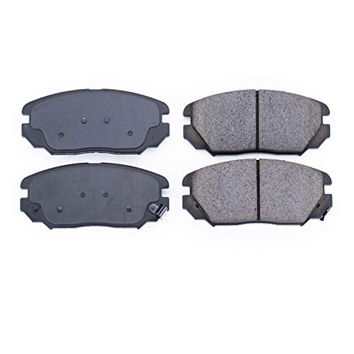 Power Stop Z16 Evolution 16-1125 Front Ceramic Brake Pads For Hyundai Azera 2006-2011 | Hyundai Sonata 2006-2010 | Kia Amanti 2007-2009 [Vehicle Specific]