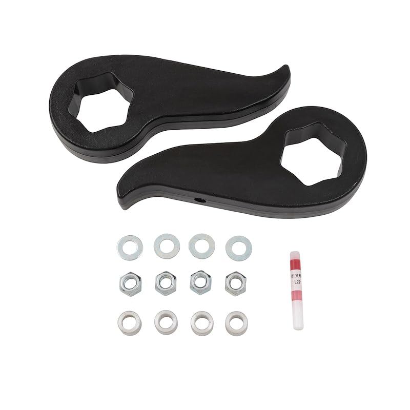 Trail FX Suspension Leveling Kit G22LL3, 2 Inch Lift, Torsion Key, Forged Steel, With Spacers/Shock Spacers And Installation Hardware, Fits 2020-2024 Chevrolet/GMC Silverado 2500 HD/ 3500 HD