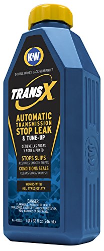 Trans-X K&W 402033X6 Automatic Transmission Stop Leak & Tune-Up - 32 Fl Oz Leak Repair Solution for Automotive, Power Steering, Hydraulic Systems | Car Care Fluids