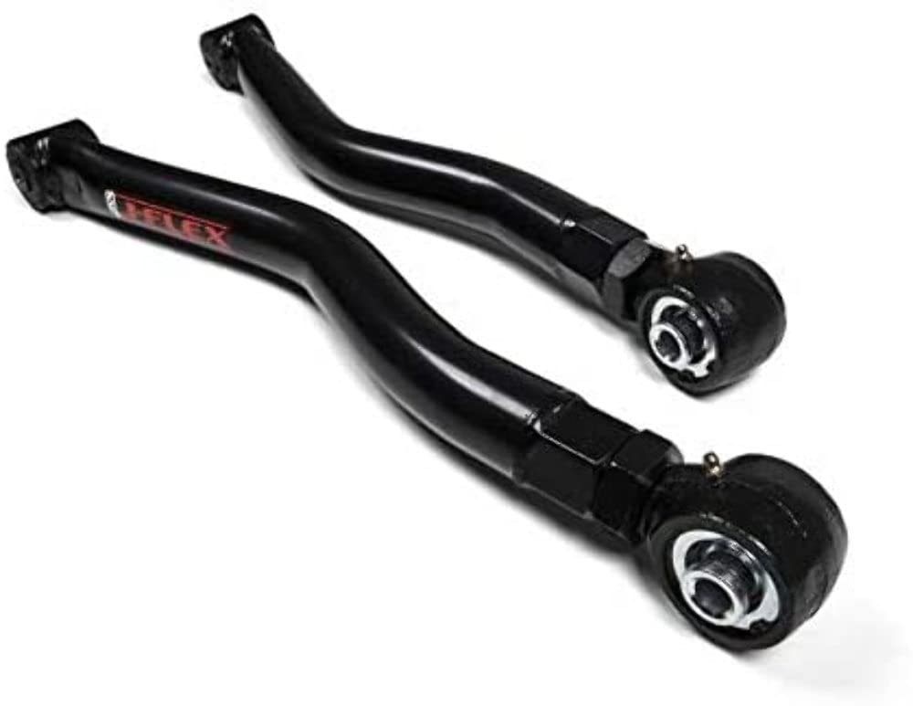 JKS Manufacturing JL Front Lower Control Arms JKS1625 Flex Fits Jeep Wrangler Black