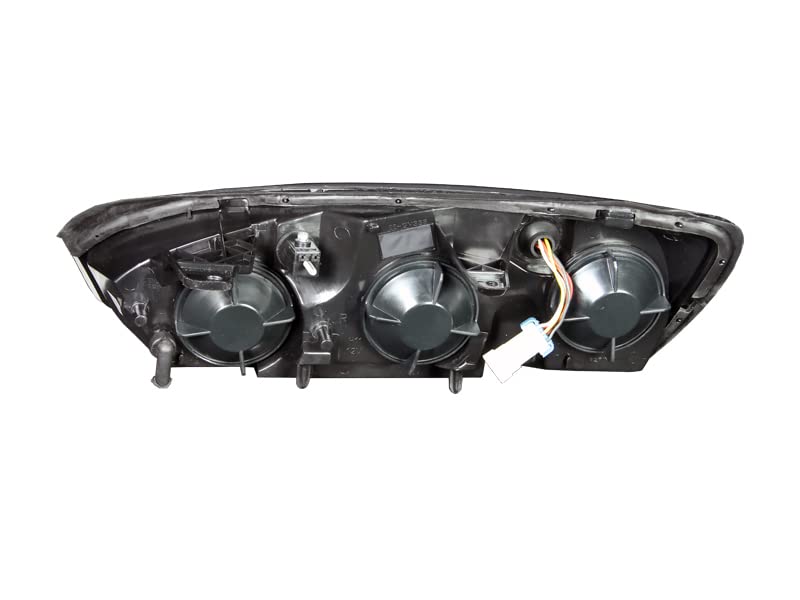 Crystal ANZO USA Headlight Set-Black 121221