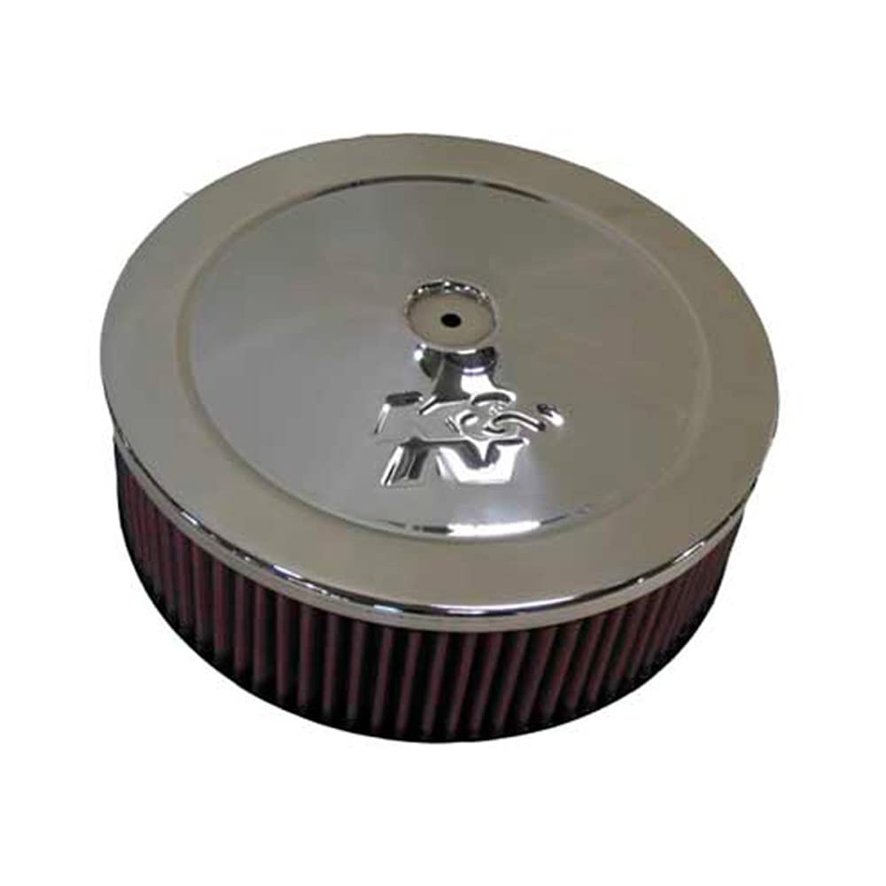 K&N Flame Arrestor 59-3364, Fits 5-1/8" Flange Diameter Carburetors