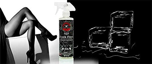 Chemical Guys Air Black Frost Premium Car Air Freshener Spray & Odor Eliminator - Crisp Masculine Scent Spray for Trucks, SUVs, RVs, and Motorcycles - Use in Home, Office, or Garage, 16 oz Bottle