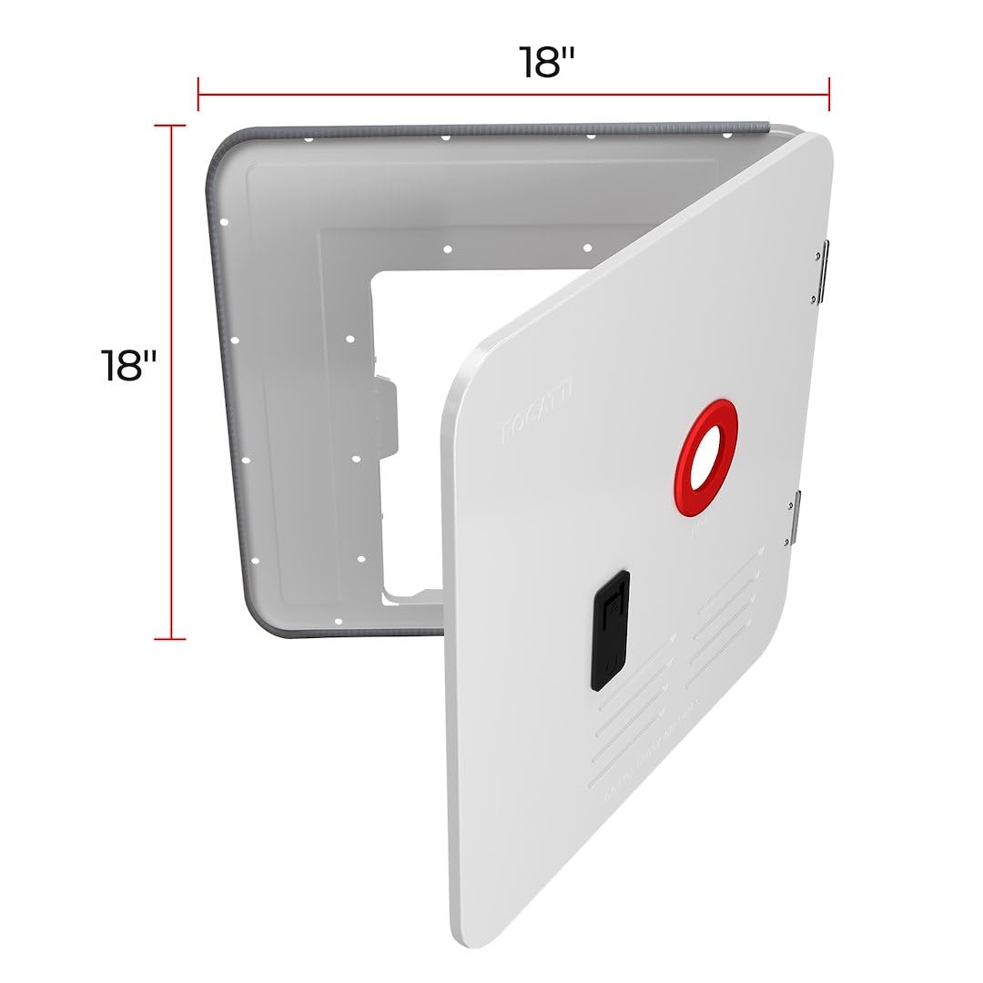 FOGATTI - 18 * 18 DOOR KIT - WHITE FSWD-1818
