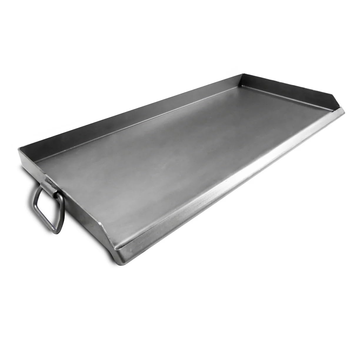 Griddle Double Steel with Grease Trap