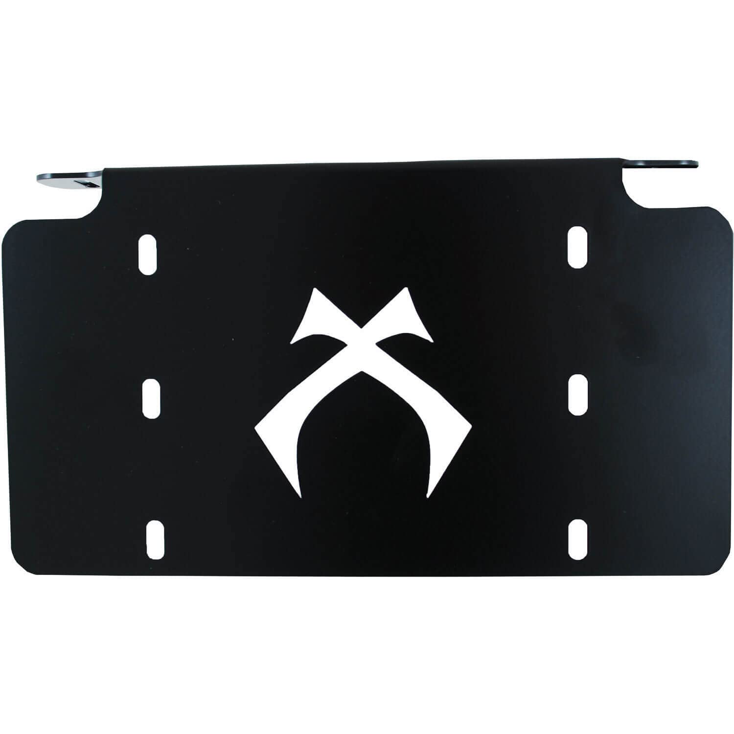 License Plate Bracket Vision X Lighting 4000308 Black