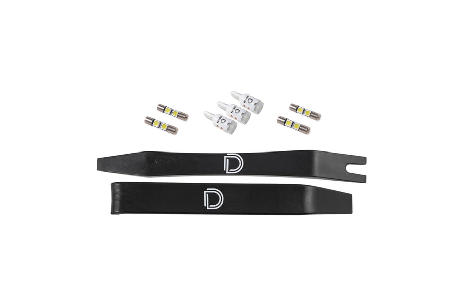 Diode Dynamics interior bulb pack LED compatible with Ford Fusion 2013-2020, Stage 1