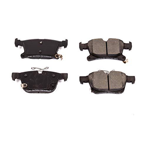 Power Stop Z16 Evolution 16-1901 Rear Ceramic Brake Pads For Chrysler Grand Caravan 2021-2022, Chrysler Pacifica 2017-2023, Chrysler Voyager 2020-2022 [Model Specific]