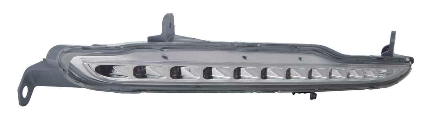 Replacement Driver Side DEPO 123-1601L-AQ Daytime Running Light