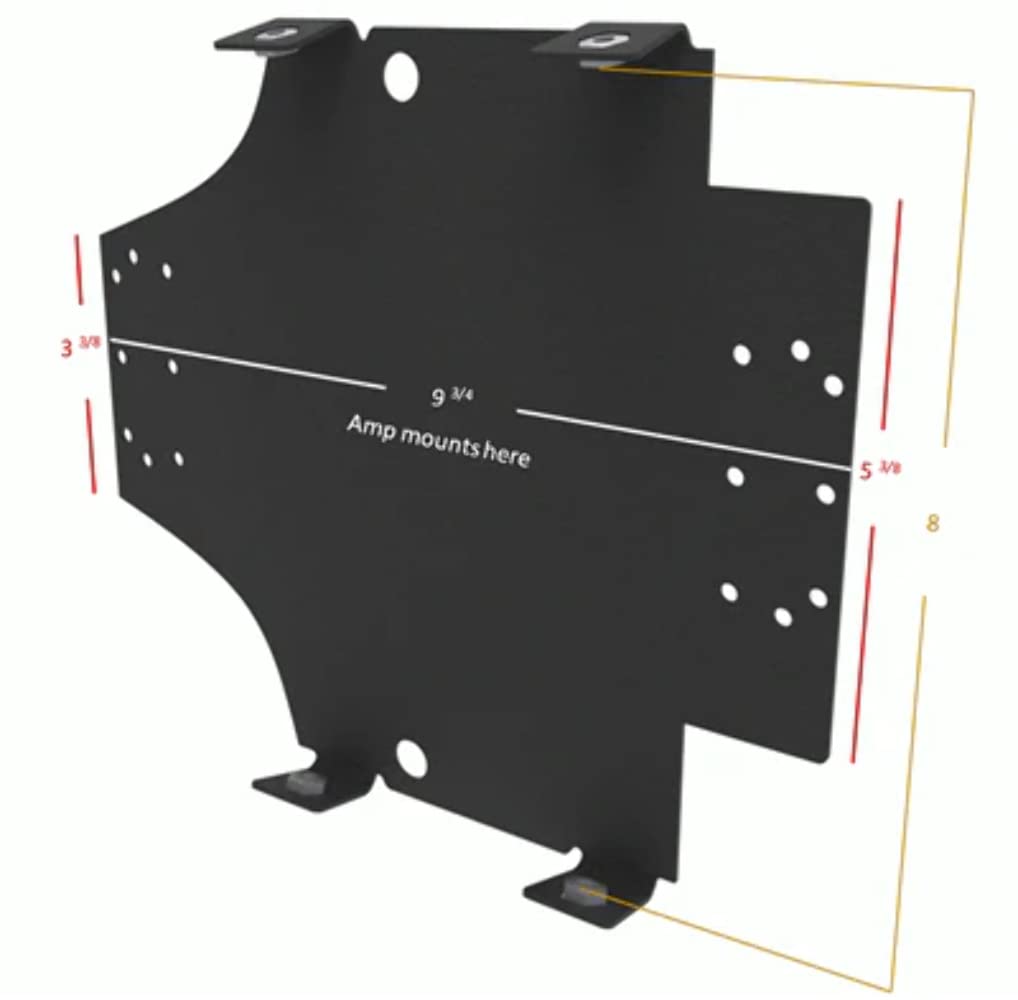 Amplifier Mounting Bracket Automotive Saddle Tramp Harley-Davidson Road Glide 15-Up, Amplifier Mounting BRAC
