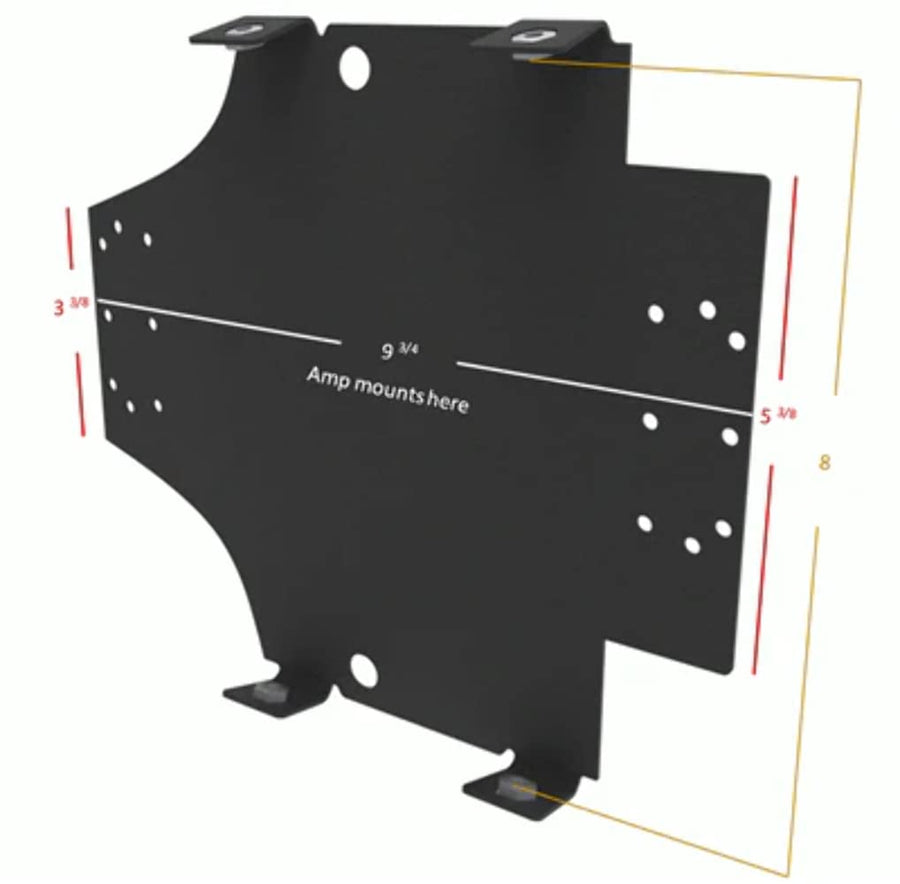 Amplifier Mounting Bracket Automotive Saddle Tramp Harley-Davidson Road Glide 15-Up, Amplifier Mounting BRAC