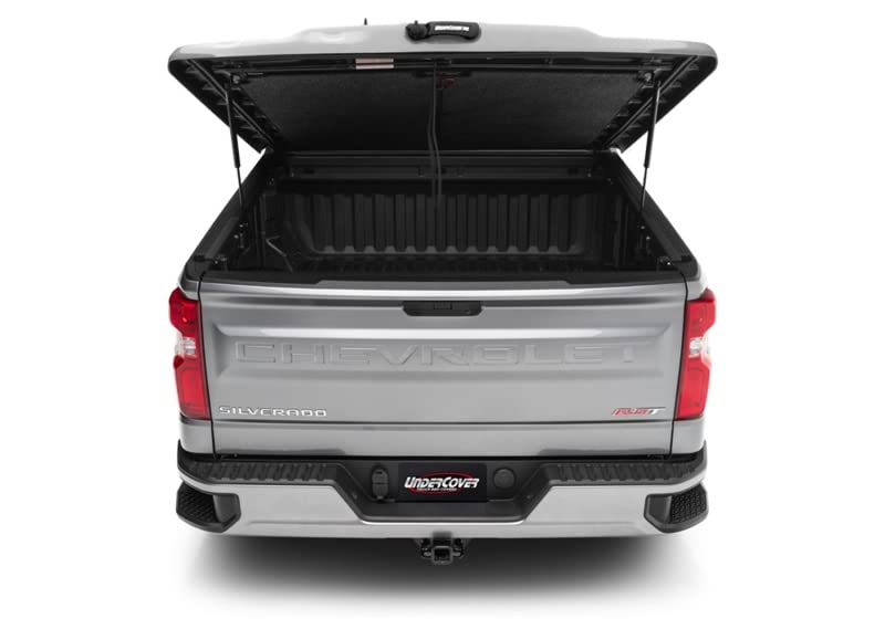 UnderCover Elite LX RealTruck One-Piece Truck Bed Tonneau Cover | UC1208L-GS6 | Fits 2019 - 2020 GMC Sierra 1500HD (GS6 - Smokey Quartz Metallic) Std/Ext/Crew w/o Multipro Tailgate 6' 7" Bed (79.4")