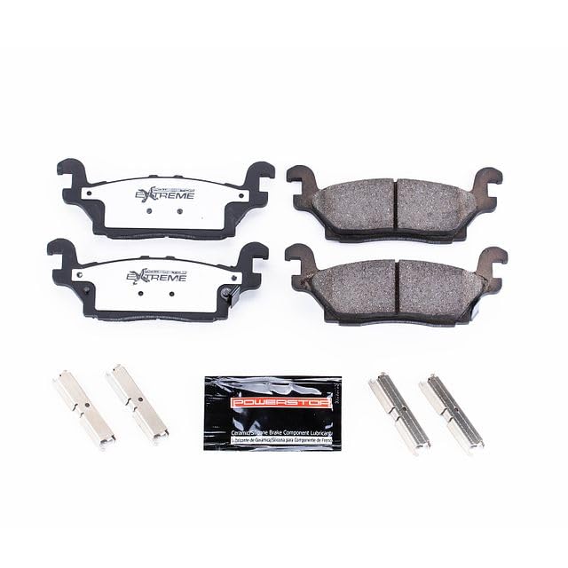 Power Stop Z36-1120 Rear Z36 Truck & Tow Carbon-Fiber Ceramic Brake Pads For Hummer H3 2006-2010 | Hummer H3T 2009-2010 [Vehicle Specific]