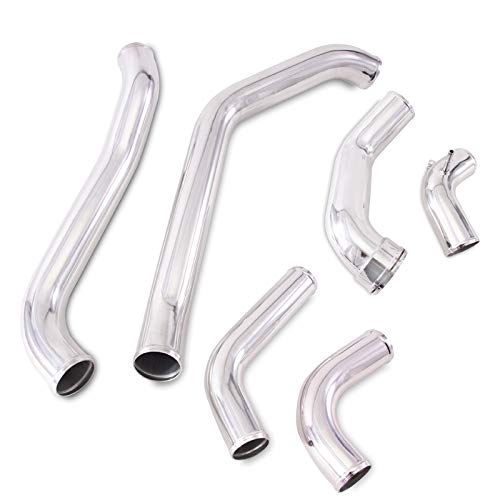 Mishimoto Intercooler Kit MMINT-F35T-17KPSL Fits Ford F-150 Raptor 2017+ Silver Cooler Polished Pipe