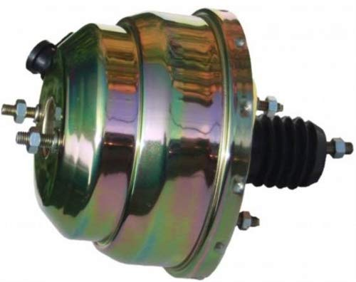 Compact-10 Series LEED BRAKES 8 Inch Dual Power Booster With 1-1/8In Bore Master Zinc Plated