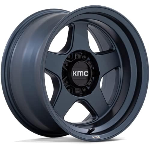 KMC Wheels 17X8.5 LOBO 5X5.05.46 18mm METALLIC BLUE - KM728LX17855018