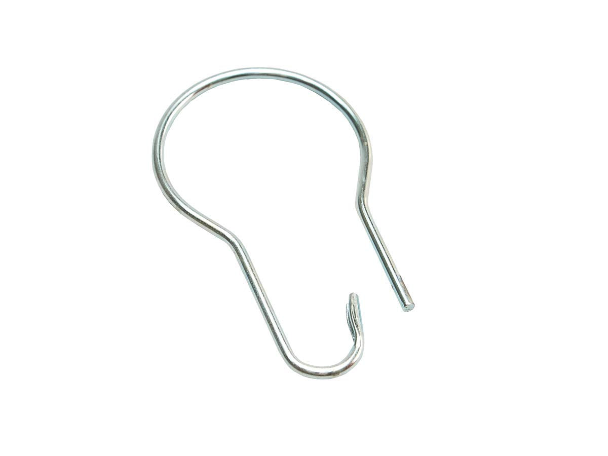 Metal Shower Curtain Rings RV Designer A403, 12 Per Pack