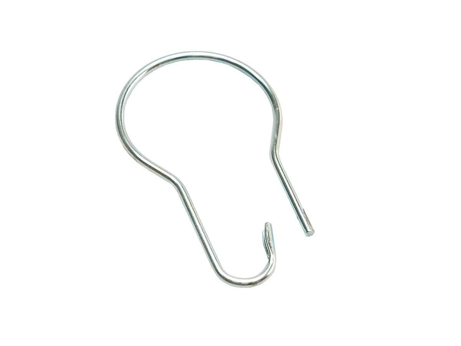 Metal Shower Curtain Rings RV Designer A403, 12 Per Pack