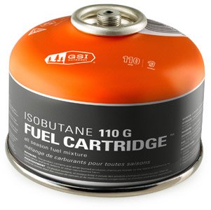 110g GSI Outdoors Isobutane Fuel Cartridge – Compact High-Performance Camping Stove Fuel Canister for Backpacking, Hiking & Outdoor Cooking
