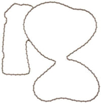 Engine Water Pump Gasket MAHLE K31773, 1 Pack