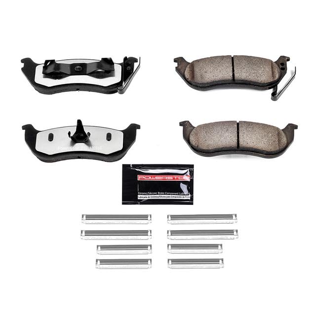 Power Stop Z36-981 Z36 Truck and Tow Brake Pads For Jeep Liberty 2003-2007, Jeep TJ 2003-2004, Jeep Wrangler 2003-2006 [Model Specific]