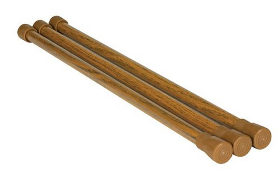43823 Camco Oak Refrigerator Bar - 3 pack