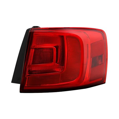 VW Jetta 11-18 / Jetta 13-14 Hybrid Sedan Halogen Tail Light - Outer Right Spyder (Tune)