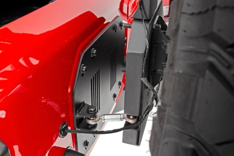 Rough Country Tire Carrier Rear Bumper for 18-25 Jeep Wrangler JL - 10598